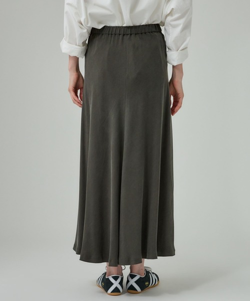 BABYLONE　キュプラバイヤススカート　チャコール　36 セール】キュプラバイヤススカート（スカート）｜BABYLONE（バビロン