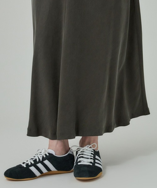 BABYLONE（バビロン）の「キュプラバイヤススカート（スカート・レディース・ブラック/ボルドー/チャコール/アイボリー/ブラウン・36inch/38inch）」の13枚目の写真