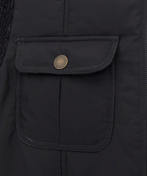 Guess（ゲス）の「GUESS Originals Nylon Zip Up ジャケット ブルゾン（ブルゾン・レディース・ブラック・SMALL/X-SMALL/MEDIUM）」の4枚目の写真