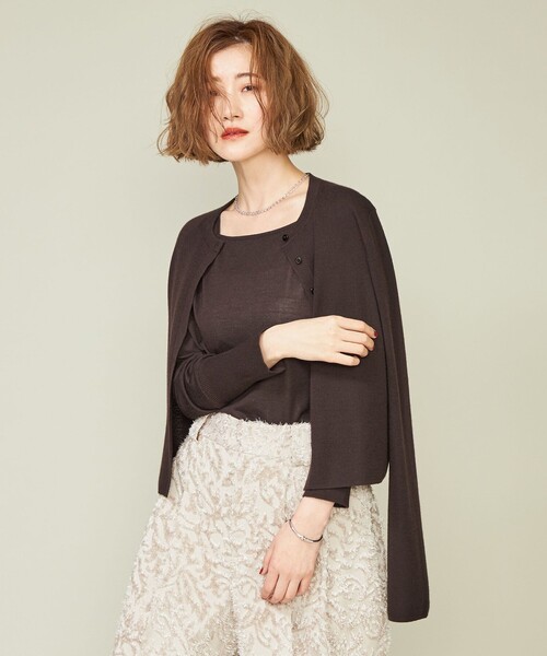 UNITED ARROWS（ユナイテッドアローズ）の「＜conte＞カシミヤシルク
