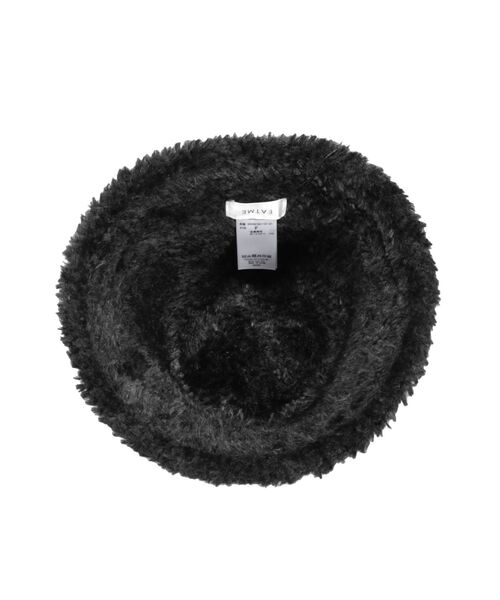 EATME(イートミー)の「フェイクファーバケットハット(ハット・レディース・ブラック・FREE)」の6枚目の写真