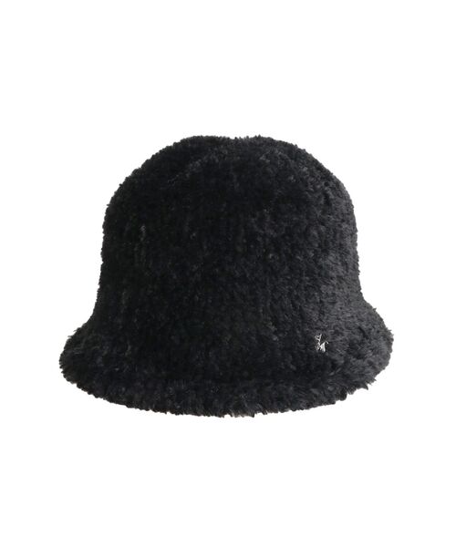 EATME(イートミー)の「フェイクファーバケットハット(ハット・レディース・ブラック・FREE)」の7枚目の写真