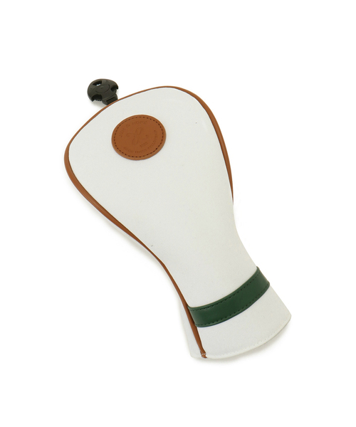 JUN&ROPE'(ジュンアンドロペ)の「【ユニセックス】ユーティリティー用ヘッドカバー(ゴルフグッズ・レディース・ネイビー/ベージュ/ホワイト・FREE)」の2枚目の写真