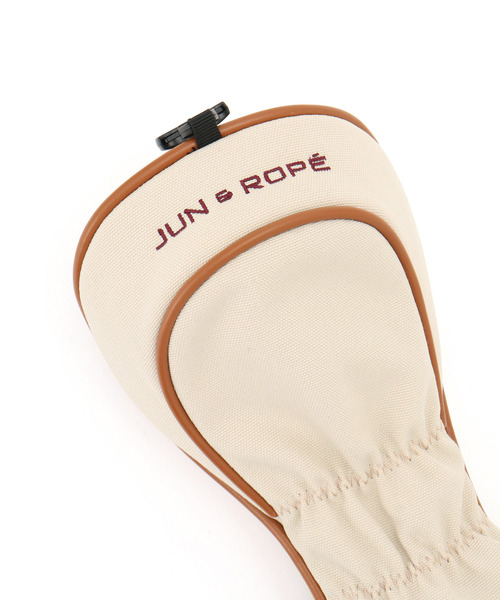 JUN&ROPE'(ジュンアンドロペ)の「【ユニセックス】ユーティリティー用ヘッドカバー(ゴルフグッズ・レディース・ネイビー/ベージュ/ホワイト・FREE)」の7枚目の写真