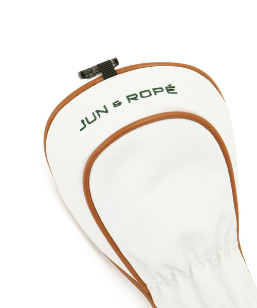 JUN&ROPE'(ジュンアンドロペ)の「【ユニセックス】ユーティリティー用ヘッドカバー(ゴルフグッズ・レディース・ネイビー/ベージュ/ホワイト・FREE)」の9枚目の写真