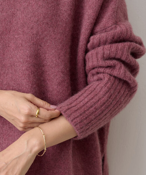 BEARDSLEY(ビアズリー) ヤクハイネックプルオーバー