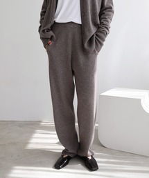 evernavy | 総針ウールニットカーブパンツ(その他パンツ)