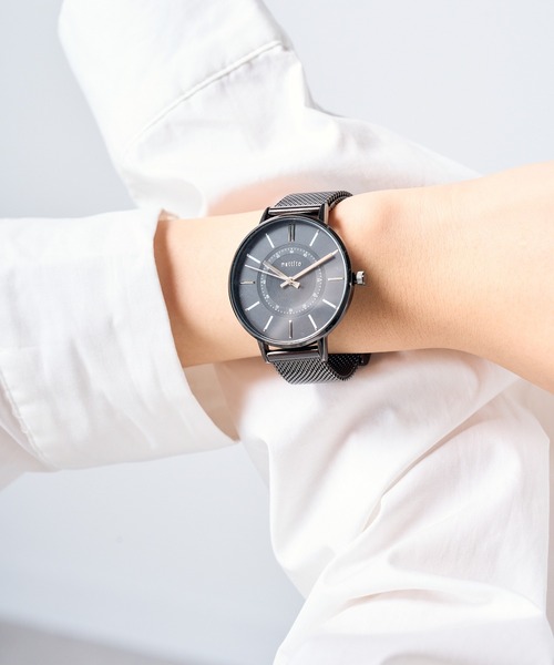 セール】【SETUP7】ステンレスベルトアナログウォッチ JN033 FW