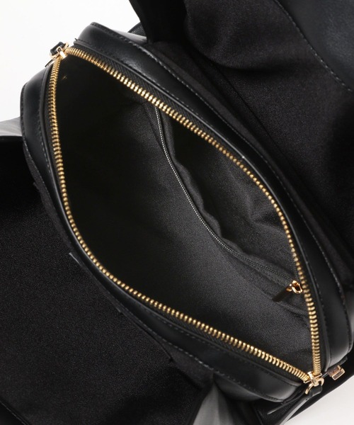 Andemiu（アンデミュウ）の「メタルフラップバック242076（ハンドバッグ・レディース・ブラック/ベージュ/アイボリー/ブラウン系その他・FREE）」の21枚目の写真