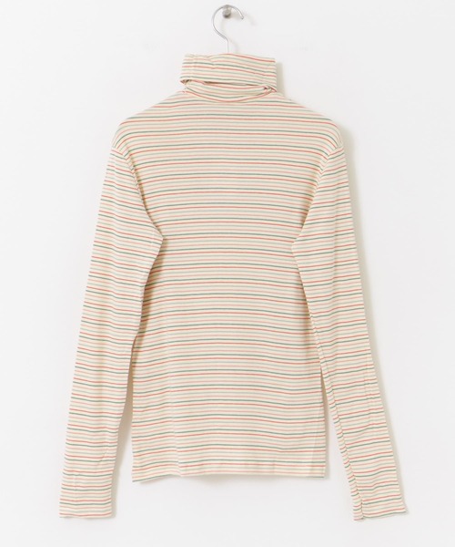 PETIT BATEAU(プチバトー)の「PETIT BATEAU 長袖タートルネック(Tシャツ/カットソー・レディース・ベージュ系その他・SMALL)」の5枚目の写真