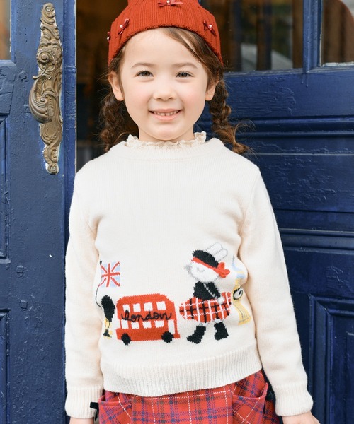 【セール】ウォッシャブルロンドンmimiセーター(90～140)（ニット/セーター）｜KP（ケーピー）ニット/セーター