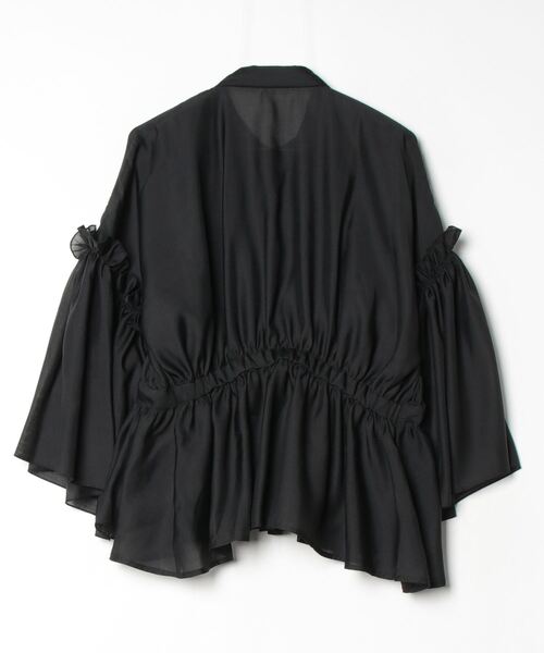 オーガンジーフレアブラウス（WEB限定）（シャツ/ブラウス）｜Sov.（ソブ）