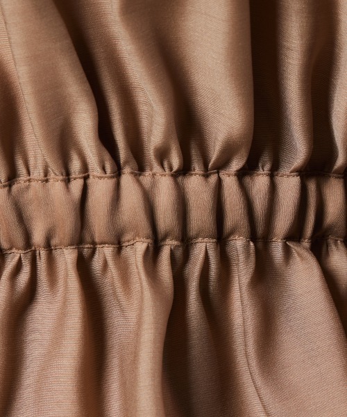 オーガンジーフレアブラウス（WEB限定）（シャツ/ブラウス）｜Sov.（ソブ）