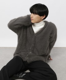 3.3 Field Trip  | 3.3 Field Trip／フェザーVネックカーデ(カーディガン/ボレロ)