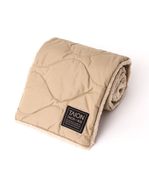 TAION（タイオン）の「【TAION/タイオン】MILITARY R/S DOWN SCARF 17（マフラー・メンズ・ミント/ベージュ/ブラック/チャコールグレー・FREE）」の22枚目の写真