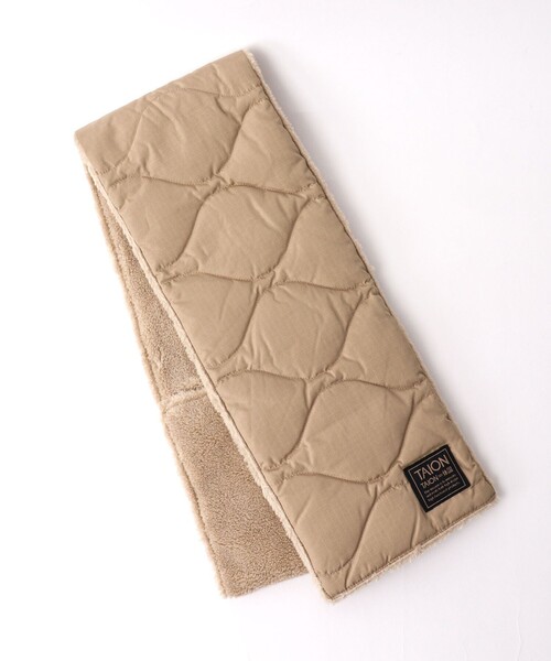 TAION（タイオン）の「【TAION/タイオン】MILITARY R/S DOWN SCARF 17（マフラー・メンズ・ミント/ベージュ/ブラック/チャコールグレー・FREE）」の19枚目の写真