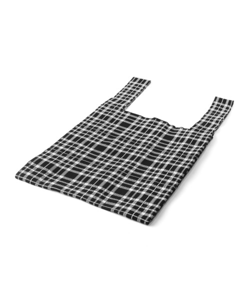 ANEMONE（アネモネ）の「チェック柄ニットバッグ（トートバッグ・レディース・ブラック/ブルー/イエロー/グリーン/レッド・FREE）」の11枚目の写真