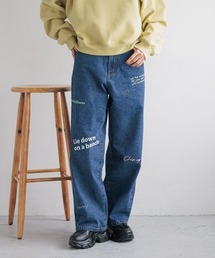 LOWRYS FARM | ロゴシシュウデニムパンツ　252760(デニムパンツ)