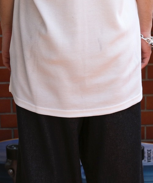 ８(eight)（エイト）の「ワッフルタンクトップ（タンクトップ・メンズ・オフホワイト/グレー/ブラック・LARGE/X-LARGE/MEDIUM）」の20枚目の写真