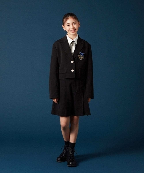 a.v.v（アーヴェヴェ）の「[140-160]【卒服】タックキュロット（その他パンツ・キッズ・ブラック・140/150/160）」の14枚目の写真