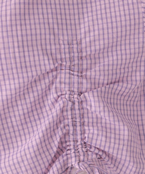 repipi armario（レピピ アルマリオ）の「WZIPショートシャツ（シャツ/ブラウス・キッズ・パープル/イエロー/ブラック・SMALL/MEDIUM/LARGE）」の16枚目の写真