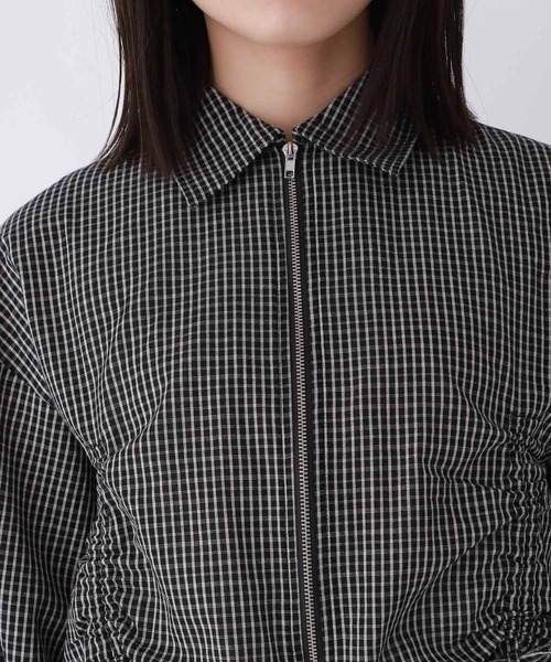 repipi armario（レピピ アルマリオ）の「WZIPショートシャツ（シャツ/ブラウス・キッズ・パープル/イエロー/ブラック・SMALL/MEDIUM/LARGE）」の14枚目の写真