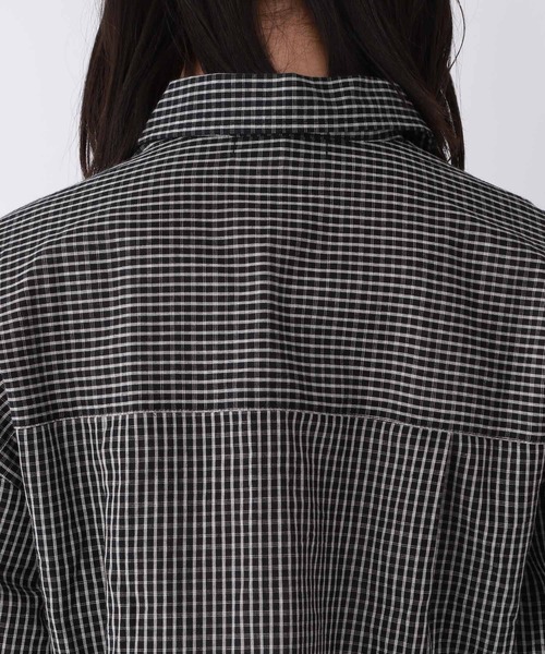 repipi armario（レピピ アルマリオ）の「WZIPショートシャツ（シャツ/ブラウス・キッズ・パープル/イエロー/ブラック・SMALL/MEDIUM/LARGE）」の6枚目の写真