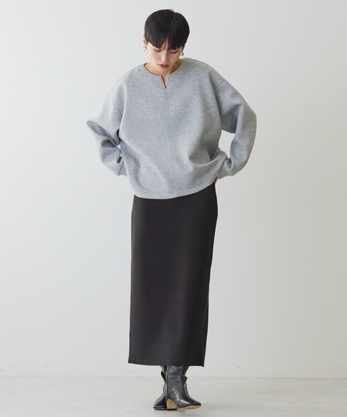 AMERICAN HOLIC(アメリカンホリック)の「スキッパーポンチプルオーバー(スウェット・レディース・ブラック/グレイッシュベージュ/グレー系その他・M/L)」の5枚目の写真