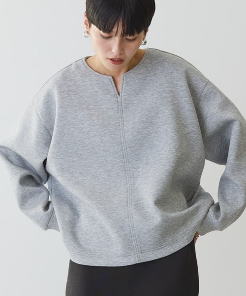 AMERICAN HOLIC(アメリカンホリック)の「スキッパーポンチプルオーバー(スウェット・レディース・ブラック/グレイッシュベージュ/グレー系その他・M/L)」の21枚目の写真