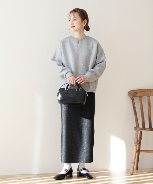 AMERICAN HOLIC(アメリカンホリック)の「スキッパーポンチプルオーバー(スウェット・レディース・ブラック/グレイッシュベージュ/グレー系その他・M/L)」の18枚目の写真