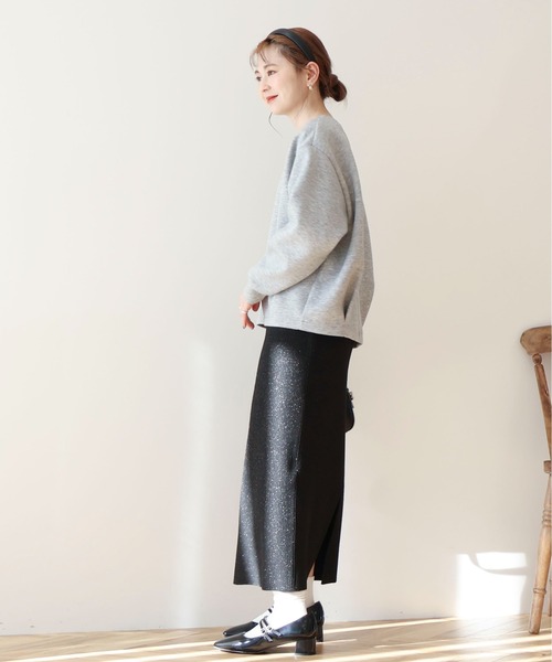 AMERICAN HOLIC(アメリカンホリック)の「スキッパーポンチプルオーバー(スウェット・レディース・ブラック/グレイッシュベージュ/グレー系その他・M/L)」の19枚目の写真