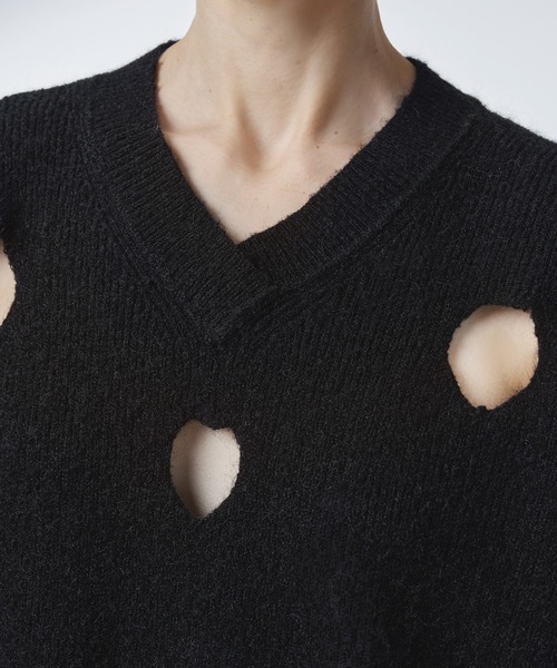 ニット セーター 「ZOZOTOWN限定」Cutout Heart Sweater / セーター レディース セール】【ZOZOTOWN限定】Cutout Heart Sweater / セーター
