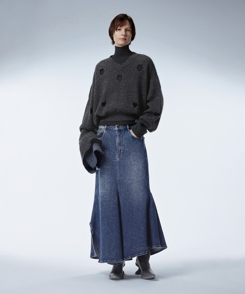 ニット セーター 「ZOZOTOWN限定」Cutout Heart Sweater / セーター レディース セール】【ZOZOTOWN限定】Cutout Heart Sweater / セーター