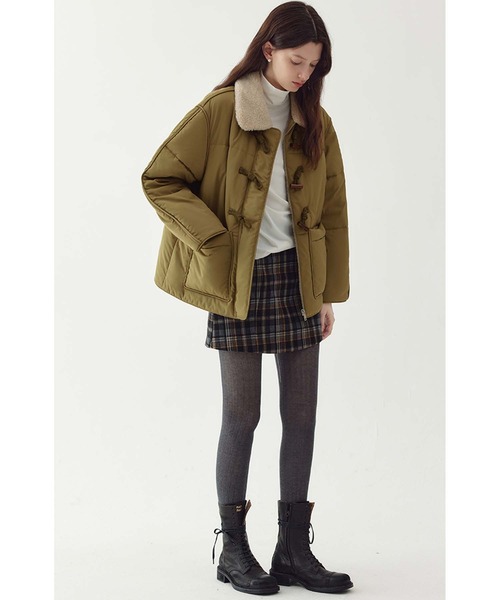 即購可　Fano studios ジャケット ボアカラー 中綿ミドルジャケット FD24M016【Fano Studios