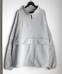 【FOXRUN/フォックスラン】 GO OUT掲載アイテム Piping Half Zip Fleece Sweatshirt
