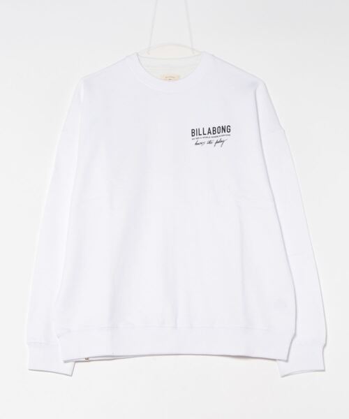 BILLABONG レディース PATTERN LOGO SWEAT CREW トレーナー 【2025年春夏モデル】/ビラボンスウェットトレーナー（スウェット）｜BILLABONG（ビラボン）