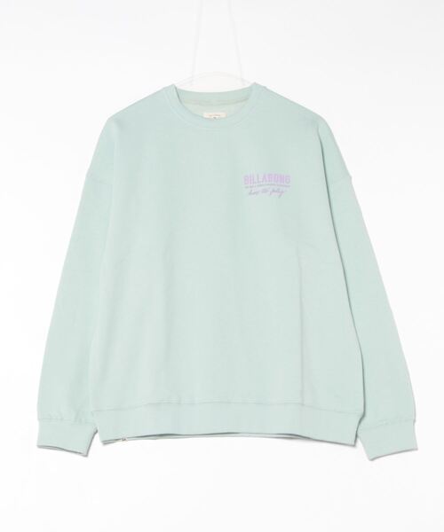 トレーナー スウェット BILLABONG レディース CLEAN LOGO SWEAT CREW トレーナー 「2025年春夏モデル」/ビラボンスウ BILLABONG トレーナー スウェット レディース CLEAN LOGO SWEAT