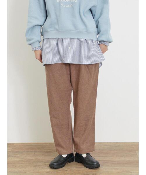 Samansa Mos2（サマンサ モスモス）の「ウール混テーパードパンツ（その他パンツ・レディース・ベージュ/ブラック/モカ/グリーン・L/M）」の11枚目の写真