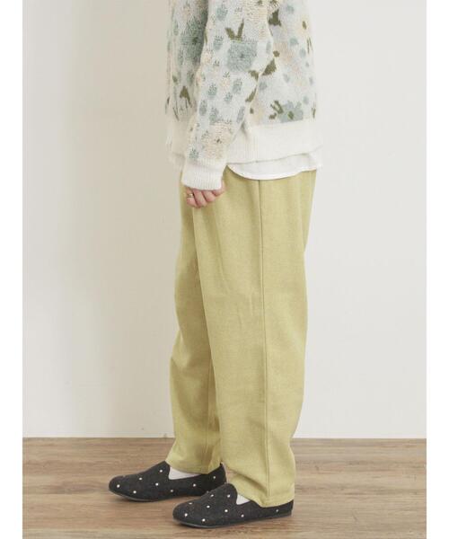 Samansa Mos2（サマンサ モスモス）の「ウール混テーパードパンツ（その他パンツ・レディース・ベージュ/ブラック/モカ/グリーン・L/M）」の17枚目の写真