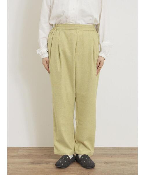 Samansa Mos2（サマンサ モスモス）の「ウール混テーパードパンツ（その他パンツ・レディース・ベージュ/ブラック/モカ/グリーン・L/M）」の20枚目の写真