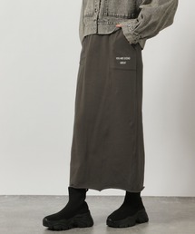 LAKOLE | 裏毛刺繍ナロースカート / 310589(スカート)