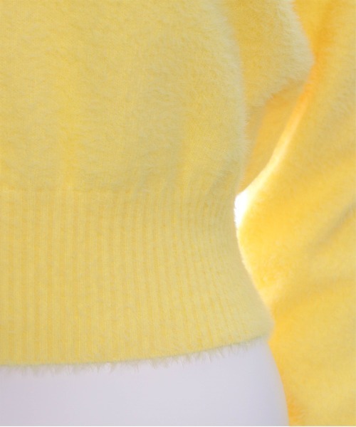 CLEAR BASIC（クリアベーシック）の「バックリボンショートフェザーニットトップス[着回し抜群 大人 カジュアル] ≪再入荷≫（ニット/セーター・レディース・ピンク/オフホワイト/ライトグレー/イエロー・F）」の17枚目の写真