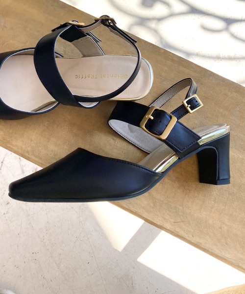 ORiental TRaffic（オリエンタルトラフィック）の「バックストラップヒールパンプス/51101（パンプス・レディース・ブラック/ピンク/ホワイト・34/35/36/37/38/39/40/41/42/33/43）」の10枚目の写真