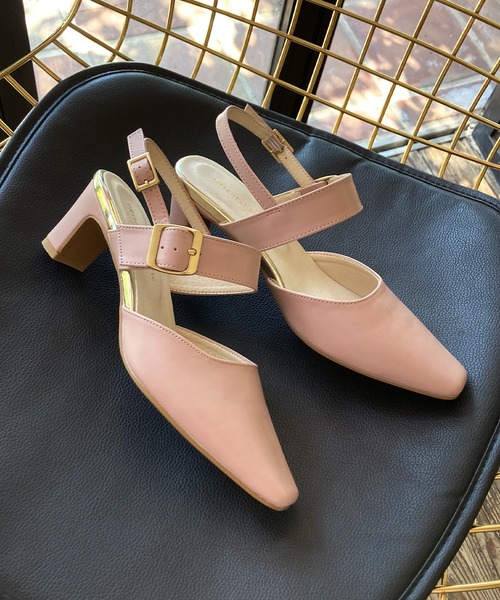 ORiental TRaffic（オリエンタルトラフィック）の「バックストラップヒールパンプス/51101（パンプス・レディース・ブラック/ピンク/ホワイト・34/35/36/37/38/39/40/41/42/33/43）」の14枚目の写真