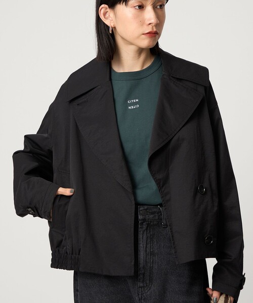 CITEN　トレンチライクショートブルゾン CITEN｜<CITEN>トレンチライクショートブルゾン | Rakuten
