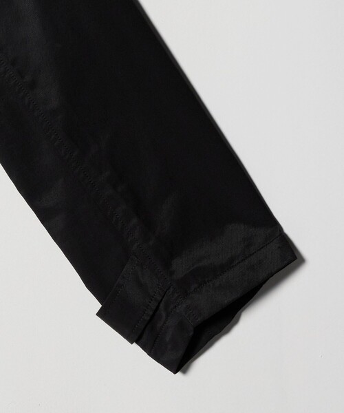 CITEN（シテン）の「＜CITEN＞トレンチライクショートブルゾン（トレンチコート・レディース・モカ/ブラック/その他1・S/M）」の11枚目の写真