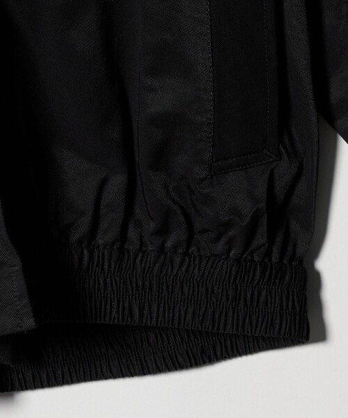 CITEN（シテン）の「＜CITEN＞トレンチライクショートブルゾン（トレンチコート・レディース・モカ/ブラック/その他1・S/M）」の12枚目の写真