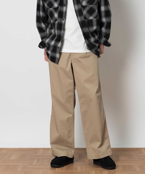 BACK NUMBER（バックナンバー）の「【BACK NUMBER】ストレッチワイドトラウザー（その他パンツ・メンズ・ブラック/ベージュ/その他1/その他3・S/M/L/XL）」の3枚目の写真