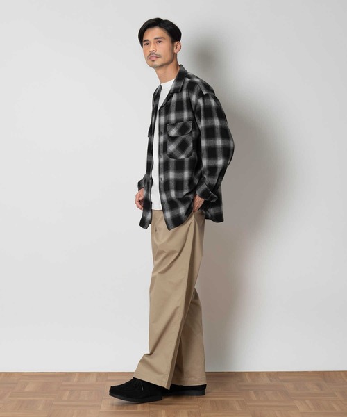 BACK NUMBER（バックナンバー）の「【BACK NUMBER】ストレッチワイドトラウザー（その他パンツ・メンズ・ブラック/ベージュ/その他1/その他3・S/M/L/XL）」の11枚目の写真