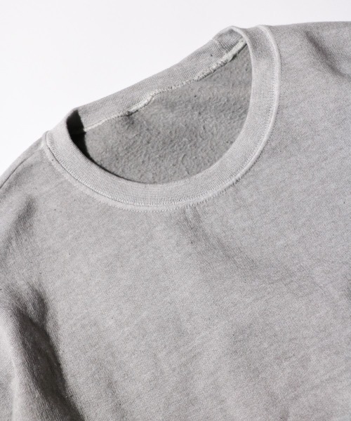 JERZEES（ジャージーズ）の「JERZEES / ジャージーズ PIGMENT DYE CREW NECK SWEAT ピグメントダイ クルーネックスウェット（スウェット・メンズ・モカ/ライトグリーン/レッド/グレー/ブラック/グリーン・LARGE/X-LARGE/MEDIUM/SMALL）」の11枚目の写真